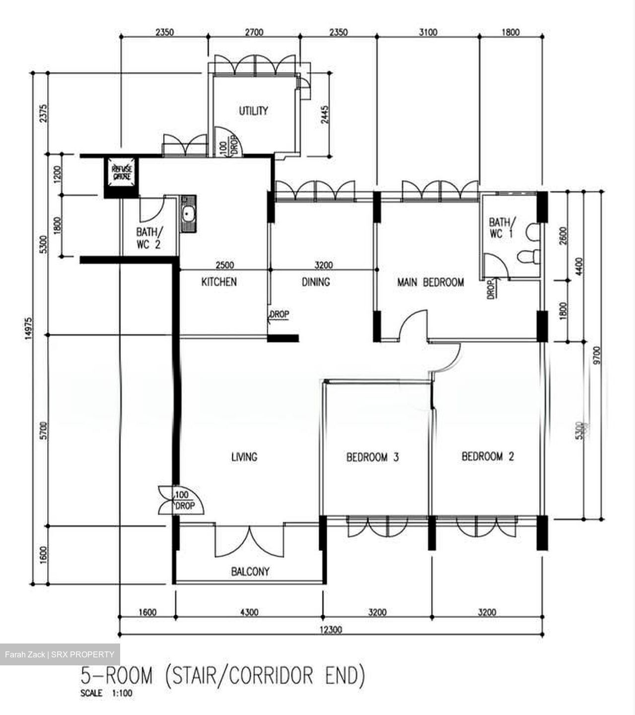 Blk 306 Teck Ghee Vista (Ang Mo Kio), HDB 5 Rooms #574539441